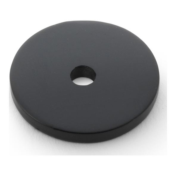 AW895-25-BL • 25mm • Black • Alexander & Wilks Circular Backplate